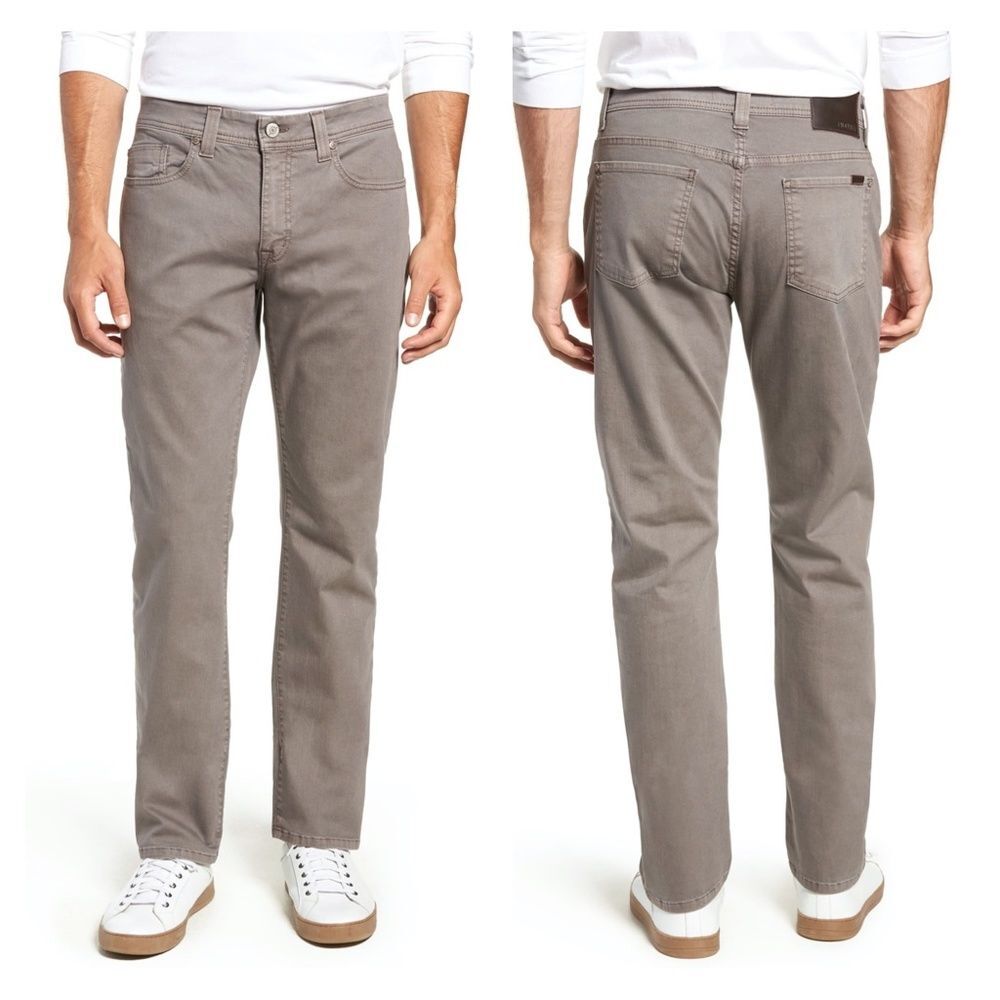 Fidelity Jimmy Slim Straight Leg Jeans 31 Latte